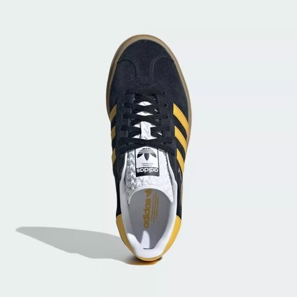 [NEW] Women's adidas Gazelle Bold Shoe Black IE0422 - Picture 2 of 6